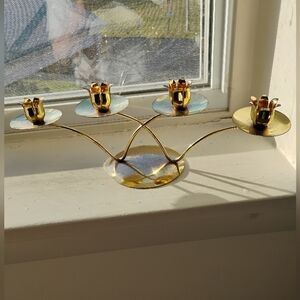 Elegant Gold Candelabra